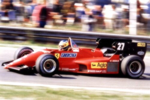 Ferrari 126 C4 Belgium GP 1984 M. Alboreto Winner scale 1:18
