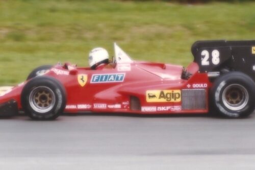 Ferrari 126 C4 Belgium GP 1984 R. Arnoux 3rd Place scale 1:18