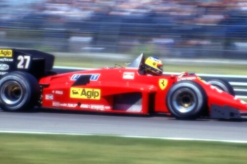 Ferrari 156/85 Canada GP 1985 M. Alboreto Winner scale 1:18