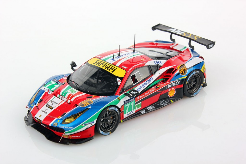 Ferrari 488 GTE Le Mans Series 2016 #71 1:43 - Looksmart Models