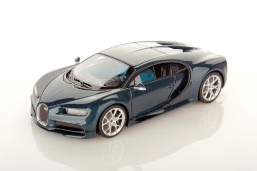 Bugatti Chiron Blue Carbon 1:43