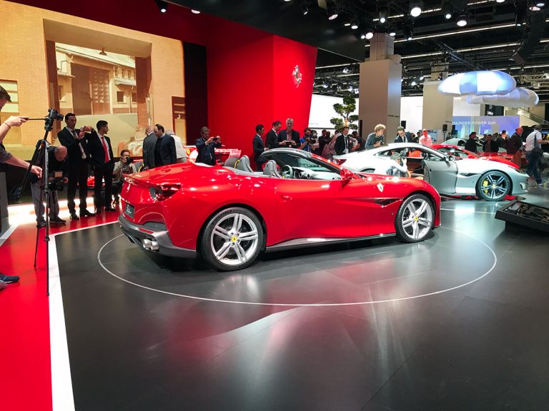 MR Group co-launches Ferrari Portofino 1:43 @Frankfurt Motor Show