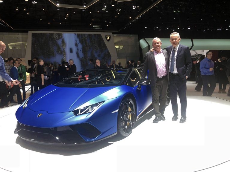 First samples of Lamborghini Huracan Performante Spyder