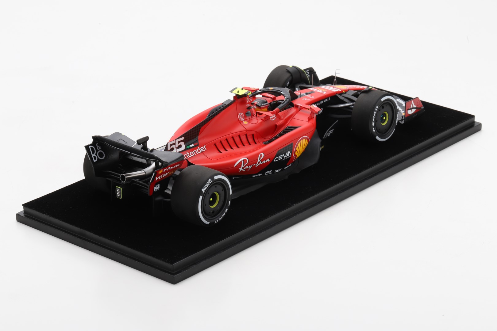 Scuderia Ferrari SF-23 Carlos Sainz 4th Bahrain GP 1:18 - Looksmart Models