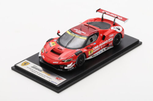 Ferrari 296 GT3 UNI-ROBO BLUEGRASS FERRARI VELOREX No.6 GT300 Super GT 2025 - 1:43