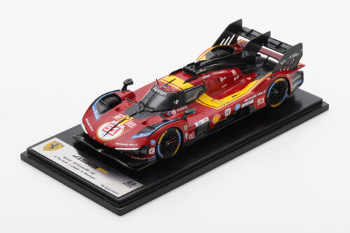 Ferrari 499P No.51 Ferrari AF CORSE ITA Le Mans 24H 2025 3rd Place Scale 1:43