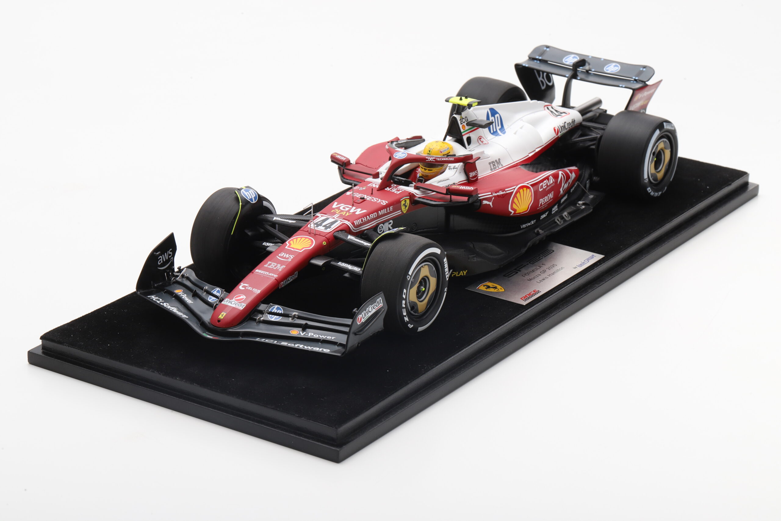 Ferrari SF-25 Italy GP 2025 - Lewis Hamilton - Scale 1:18