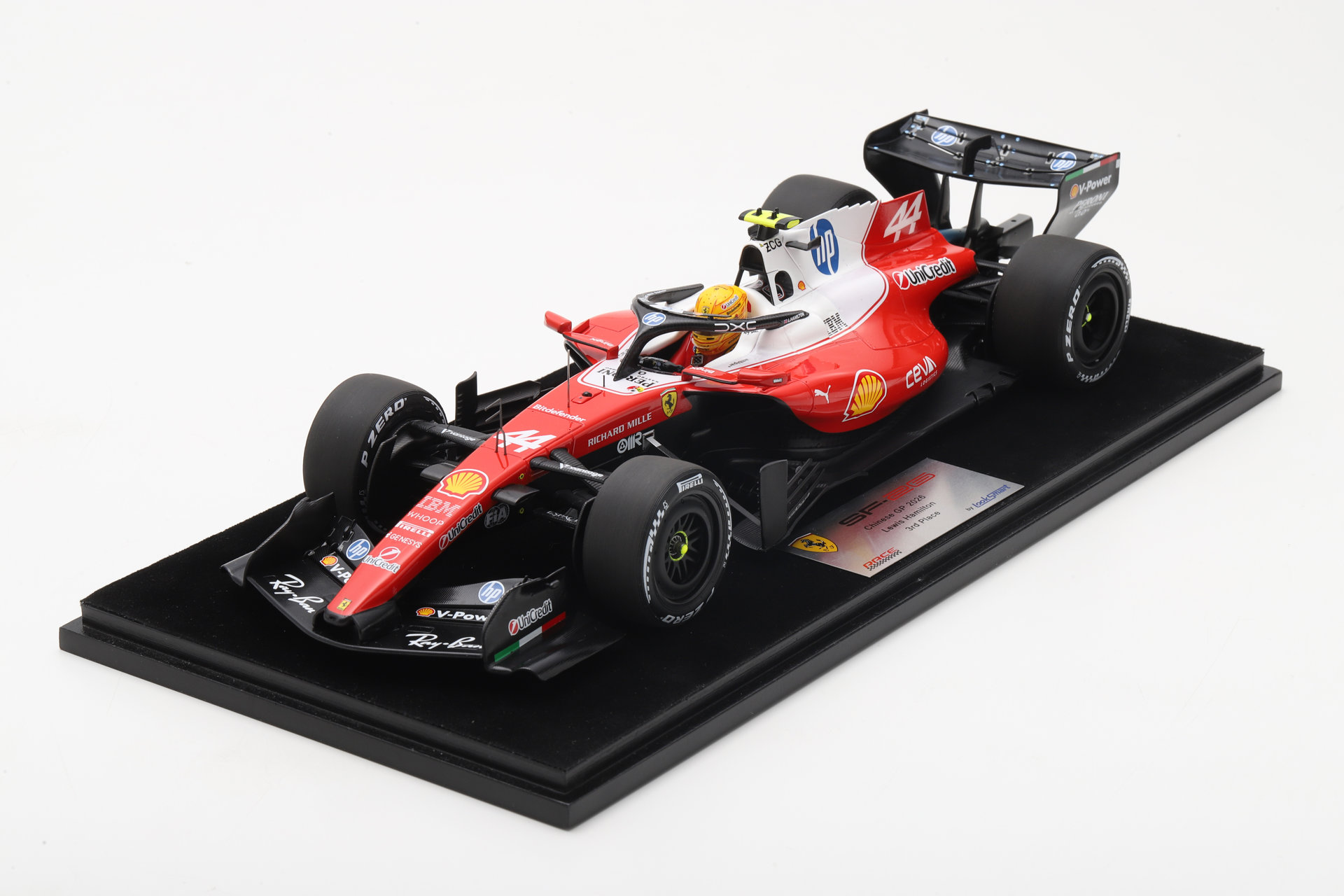 Ferrari SF-26 Chinese GP 2026 - Lewis Hamilton 3rd Place - Scale 1:18