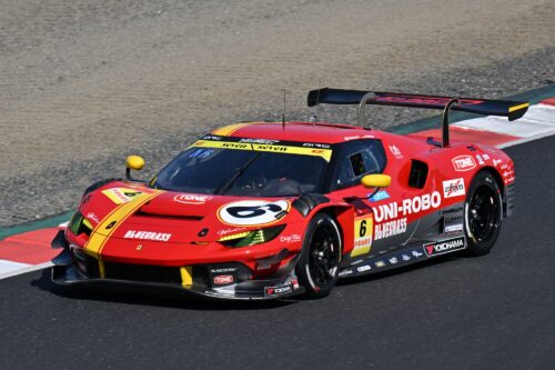 UNI-ROBO BLUEGRASS FERRARI VELOREX No. 6 GT300 SUPER GT 2026 - 1:43