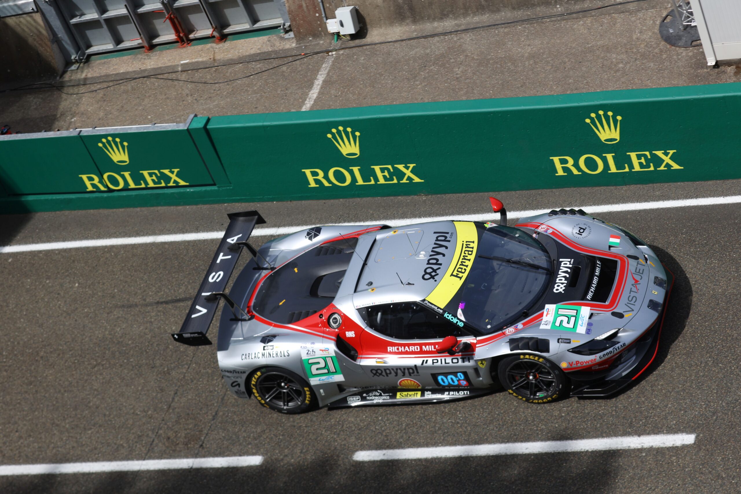 Ferrari 296 GT3 Evo - No. 21 Vista AF Corse Le Mans 24H 2026 Scale 1:43