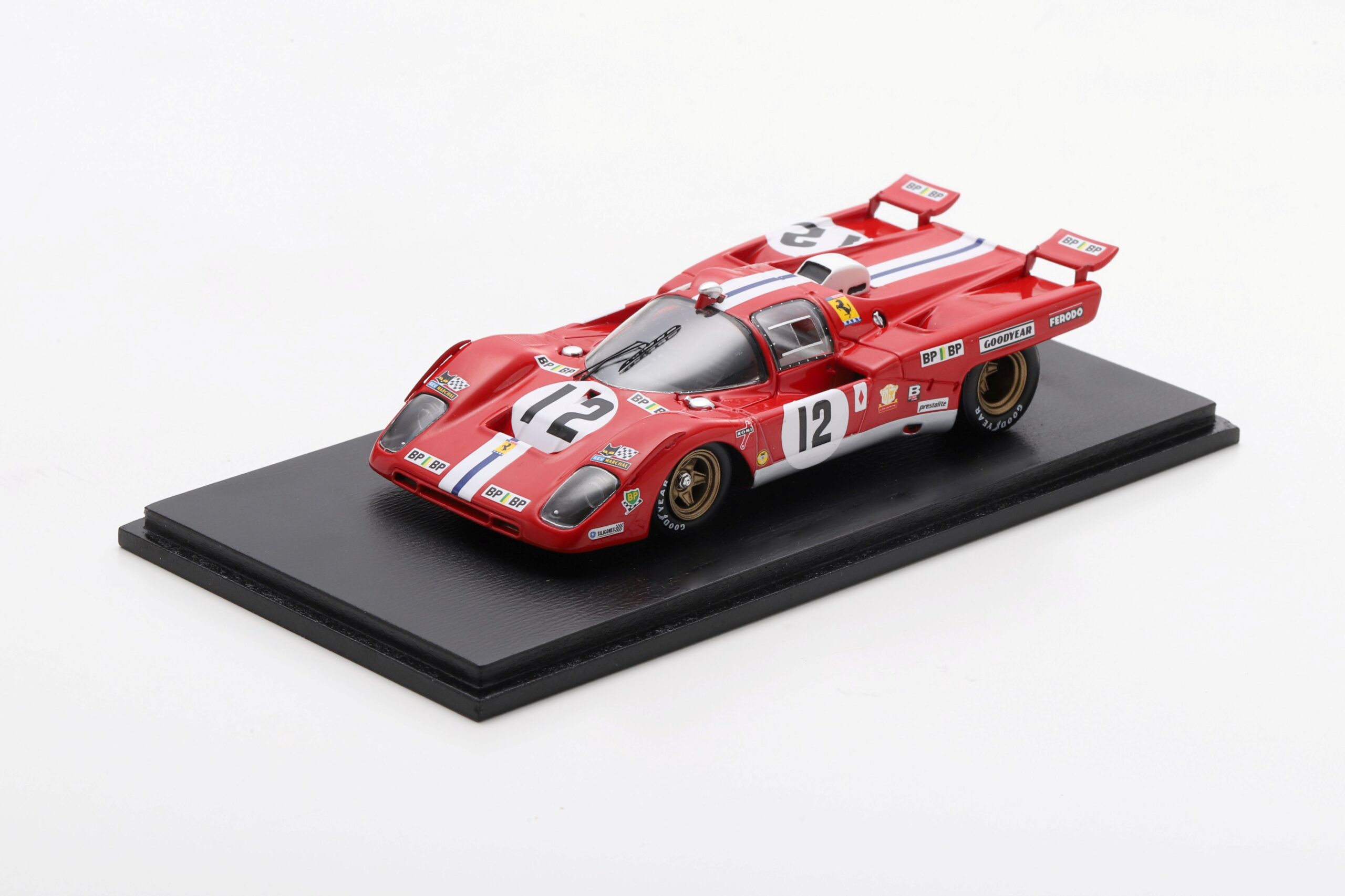 Ferrari 512M - No. 12 Le Mans 24H 1971 - 3rd Place Scale 1:43